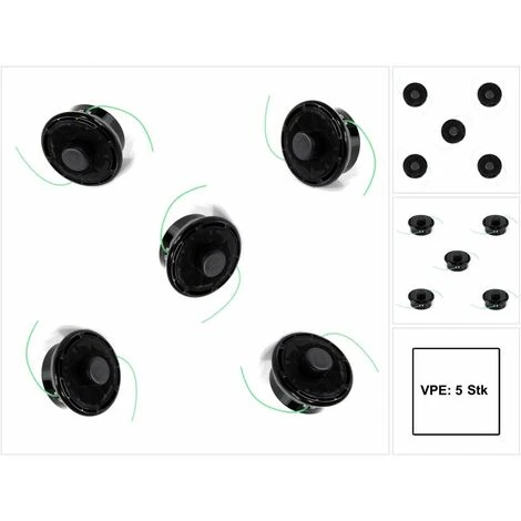 Makita 2-Fadenkopf ( 5x 197297-1 ) Für Akku Freischneider DUR364LZ 1 Makita 2-Fadenkopf ( 5x 197297-1 ) Für Akku Freischneider DUR364LZ