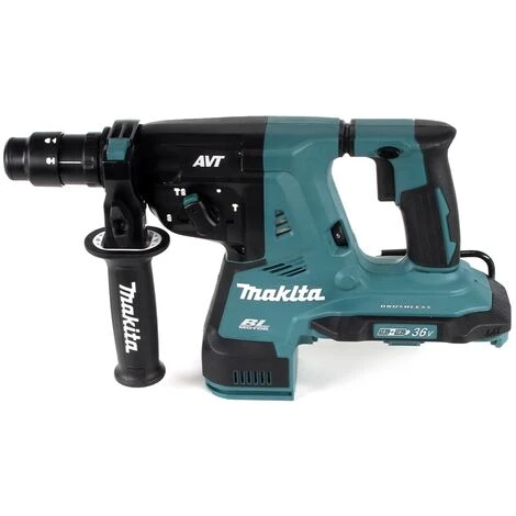 Makita DHR 281 T4J Akku Kombihammer 36V (2x 18V) 2,8J SDS Plus Brushless + 4x Akku 5,0Ah + Makpac - Ohne Ladegerät 1 Makita DHR 281 T4J Akku Kombihammer 36V (2x 18V) 2,8J SDS Plus Brushless + 4x Akku 5,0Ah + Makpac - Ohne Ladegerät