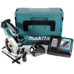 Makita DSS 501 RT1J 18V 136 Mm Li-ion Akku Handkreissäge Im Makpac + 1x 5,0 Ah Akku + Ladegerät -MAKITA SHOP 29661131 3
