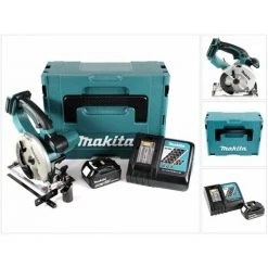 Makita DSS 501 RT1J 18V 136 Mm Li-ion Akku Handkreissäge Im Makpac + 1x 5,0 Ah Akku + Ladegerät -MAKITA SHOP 29661131 5