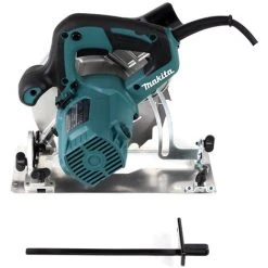 Makita HS 7611 Handkreissäge 1600W 190 Mm + Hartmetallsägeblatt + Führungsschienenadapter C