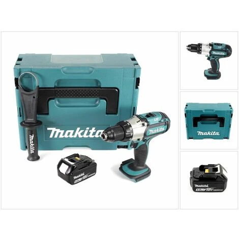 Makita DDF 451 T1J Akku Bohrschrauber 18 V 80 Nm + 1x Akku 5,0 Ah + Makpac - Ohne Ladegerät 4 Makita DDF 451 T1J Akku Bohrschrauber 18 V 80 Nm + 1x Akku 5,0 Ah + Makpac - Ohne Ladegerät – Bild 4