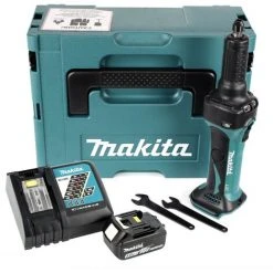Makita DGD 800 RT1J Akku Geradschleifer 18V + 1x Akku 5,0Ah + Ladegerät + Makpac -MAKITA SHOP 29981085 4