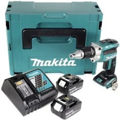 Makita DFS 250 RGJ Akku Trockenbauschrauber 18 V Brushless + 2x Akku 6,0 Ah + Ladegerät + Makpac 7 Makita DFS 250 RGJ Akku Trockenbauschrauber 18 V Brushless + 2x Akku 6,0 Ah + Ladegerät + Makpac -MAKITA SHOP 29981233 3