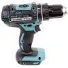 Makita DHP 482 Z Akku Schlagbohrschrauber 18 V 62 Nm + 40 Tlg. Bit Set - Ohne Akku, Ohne Ladegerät