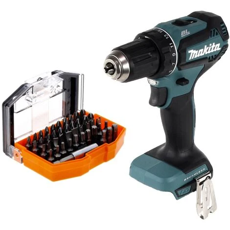 Makita DDF 485 Z Akku Bohrschrauber 18 V 50 Nm Brushless + 44 Tlg. Bit Set - Ohne Akku, Ohne Ladegerät 4 Makita DDF 485 Z Akku Bohrschrauber 18 V 50 Nm Brushless + 44 Tlg. Bit Set - Ohne Akku, Ohne Ladegerät – Bild 4