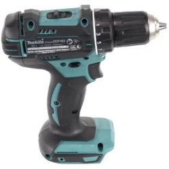 Makita DDF 482 Z Akku Bohrschrauber 18 V 62 Nm + 40 Tlg. Bit Bohrer Set - Ohne Akku, Ohne Ladegerät