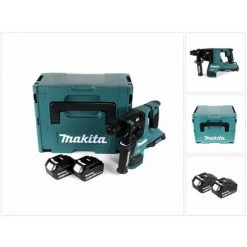 Makita DHR 280 GJ 2 X 18 V 36 V Li-Ion Akku Bohrhammer Brushless 28 Mm Für SDS-PLUS Im Makpac + 2 X 6,0 Ah Akku - Ohne Ladegerät -MAKITA SHOP 31442104 5