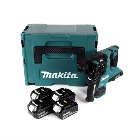Makita DHR 280 G4J 2 X 18 V 36 V Li-Ion Akku Bohrhammer 28 Mm Brushless Für SDS-PLUS Im Makpac + 4 X 6,0 Ah Akku - Ohne Ladegerät 3 Makita DHR 280 G4J 2 X 18 V 36 V Li-Ion Akku Bohrhammer 28 Mm Brushless Für SDS-PLUS Im Makpac + 4 X 6,0 Ah Akku - Ohne Ladegerät – Bild 3