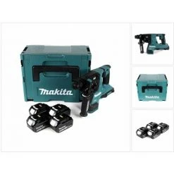 Makita DHR 280 G4J 2 X 18 V 36 V Li-Ion Akku Bohrhammer 28 Mm Brushless Für SDS-PLUS Im Makpac + 4 X 6,0 Ah Akku - Ohne Ladegerät 9 Makita DHR 280 G4J 2 X 18 V 36 V Li-Ion Akku Bohrhammer 28 Mm Brushless Für SDS-PLUS Im Makpac + 4 X 6,0 Ah Akku - Ohne Ladegerät -MAKITA SHOP 31442112 5