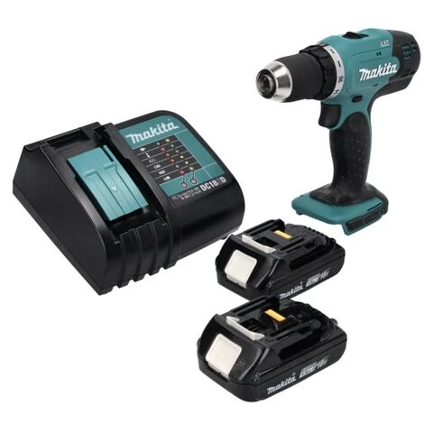 Makita DDF 453 SYX4 Akku Bohrschrauber 18 V 42 Nm + 2x Akku 1,5 Ah + Ladegerät 2 Makita DDF 453 SYX4 Akku Bohrschrauber 18 V 42 Nm + 2x Akku 1,5 Ah + Ladegerät – Bild 2