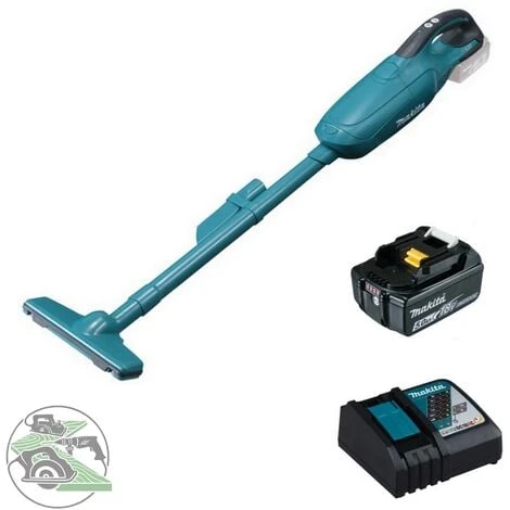 Makita Akku-Staubsauger DCL182Z 18 V + Ladegerät DC18RC + Akku 5,0 Ah BL1850B 1 Makita Akku-Staubsauger DCL182Z 18 V + Ladegerät DC18RC + Akku 5,0 Ah BL1850B