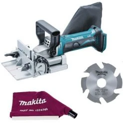 Makita Akku-Nutfräse DPJ180Z 18V + Akku 5,0 Ah BL1850B + Ladegerät DC18RC -MAKITA SHOP 34090312 3