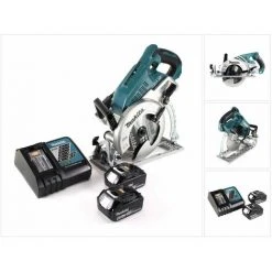 Makita DRS 780 RG Akku Handkreissäge 36V ( 2x18V ) 185 Mm Brushless + 2x Akku 6,0Ah + Ladegerät -MAKITA SHOP 34165994 5