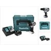 Makita DHP 484 RT1J W Akku Schlagbohrschrauber 18 V 54 Nm Brushless Weiß + 1x Akku 5,0 Ah + Ladegerät + Makpac