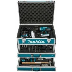 Makita DF457DWEX6 2x1,3 Ah + 102 Tlg Zub. + Koffer
