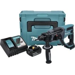 Makita DHR 202 RG1J Akku Kombihammer 18 V 2,0 J SDS Plus + 1x Akku 6,0 Ah + Ladegerät + Makpac -MAKITA SHOP 36236051 5