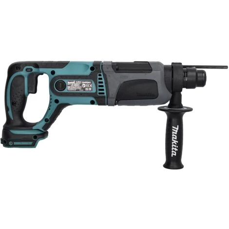 Makita DHR 241 RG Akku Bohrhammer 18 V 2,0 J SDS Plus + 2x Akku 6,0 Ah + Ladegerät 4 Makita DHR 241 RG Akku Bohrhammer 18 V 2,0 J SDS Plus + 2x Akku 6,0 Ah + Ladegerät – Bild 4