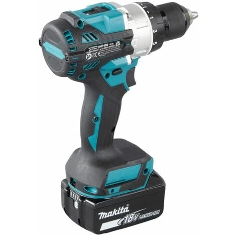 MAKITA 18V Akku-Schlagbohrschrauber DHP486RTJ | 2 Akkus 5,0 Ah + Ladegerät Im MAKPAC 2 MAKITA 18V Akku-Schlagbohrschrauber DHP486RTJ | 2 Akkus 5,0 Ah + Ladegerät Im MAKPAC – Bild 2