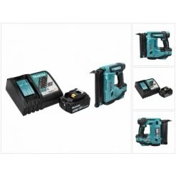 Makita DBN 500 RT1 Akku Stauchkopfnagler 18 V 15-50 Mm + 1x Akku 5,0 Ah + Ladegerät