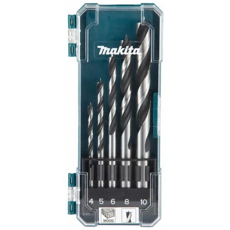 MAKITA Holzbohrer-Set 4-10mm | D-72861 1 MAKITA Holzbohrer-Set 4-10mm | D-72861