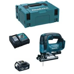 Pendelhubstichsäge MAKITA DJV182RTJ1 (1 X 5,0 Ah + DC18RC + MAKPAC 2)