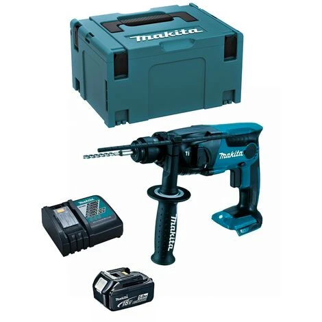 Bohrhammer MAKITA DHR165RTJ1 (1 X 5,0 Ah + DC18RC + MAKPAC 3) 1 Bohrhammer MAKITA DHR165RTJ1 (1 X 5,0 Ah + DC18RC + MAKPAC 3)