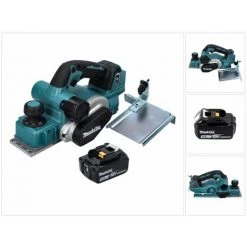 Makita DKP 181 T1 Akku Hobel Falzhobel 82 Mm 18 V Brushless + 1x Akku 5,0 Ah - Ohne Ladegerät -MAKITA SHOP 41028580 3
