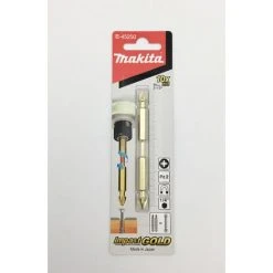 Makita BIT Doppelkreuzschlitzbit Impact Gold Torosion PZ2 - 90 Mm, B-45250, 1 Stück