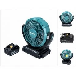 Makita DCF 102 G1 Akku Ventilator Lüfter 18 V 18 Cm + 1x Akku 6,0 Ah - Ohne Ladegerät