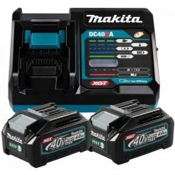 MAKITA 40V Ersatzakku + Ladegerät Power Source Kit 4,0Ah| 191L77-9