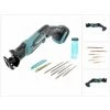 Makita DJR 183 Z Akku Reciprosäge Säbelsäge 18 V + Sägeblattsortiment 6 Tlg. - Ohne Akku, Ohne Ladegerät