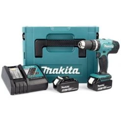Makita DHP453RMJ 18V Li-Ion Akku-Bohr-/Schrauberset (2x 4,0Ah Akkus) In Mbox