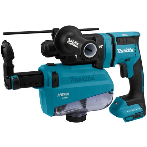 Makita DHR182ZWJU Akku-Kombihammer + Absaugung 18 Volt Ohne Akku Oder Ladegerät 1 Makita DHR182ZWJU Akku-Kombihammer + Absaugung 18 Volt Ohne Akku Oder Ladegerät