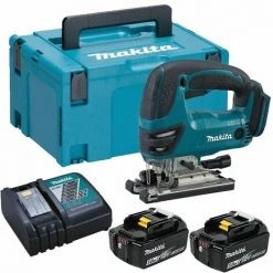 Makita DJV180RTJ 18V Li -Ion Battery Jigsaw Set (2x 5,0H Batterie) In Mbox - D -Grip - Variable