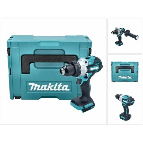 Makita DHP 486 ZJ Akku Schlagbohrschrauber 18 V 130 Nm Brushless + Makpac - Ohne Akku, Ohne Ladegerät 3 Makita DHP 486 ZJ Akku Schlagbohrschrauber 18 V 130 Nm Brushless + Makpac - Ohne Akku, Ohne Ladegerät – Bild 3