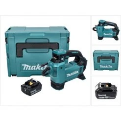 Makita DMP 181 G1J Akku Kompressor 18 V 11,1 Bar + 1x Akku 6,0 Ah + Makpac - Ohne Ladegerät -MAKITA SHOP 50599614 3
