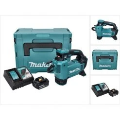 Makita DMP 181 RG1J Akku Kompressor 18 V 11,1 Bar + 1x Akku 6,0 Ah + Ladegerät + Makpac -MAKITA SHOP 50599624 3