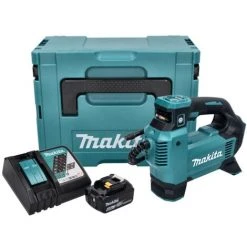 Makita DMP 181 RG1J Akku Kompressor 18 V 11,1 Bar + 1x Akku 6,0 Ah + Ladegerät + Makpac -MAKITA SHOP 50599624 4
