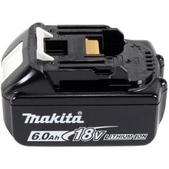 Makita DMR 203 G1 Bluetooth Lautsprecher 12 V 18 V IP64 + 1x Akku 6,0 Ah - Ohne Ladegerät