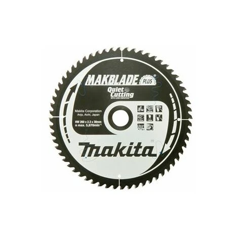 Makita MAKBLADE+ Sägeb. 260x30x80Z - B-32605 1 Makita MAKBLADE+ Sägeb. 260x30x80Z - B-32605