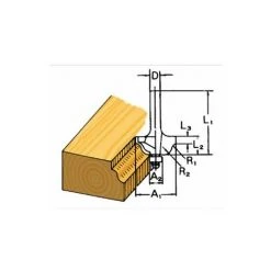 Makita Fräser Profil 6mm - D-09575