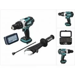 Makita DHP 458 Z Akku Schlagbohrschrauber 18 V 91 Nm + Bit Set 31 Tlg. ( D-30667 ) 8 Makita DHP 458 Z Akku Schlagbohrschrauber 18 V 91 Nm + Bit Set 31 Tlg. ( D-30667 ) -MAKITA SHOP 53909078 4