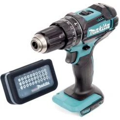 Makita DHP 482 Z Akku Schlagbohrschrauber 18 V 62 Nm + Bit Set 31 Tlg. ( D-30667 ) 9 Makita DHP 482 Z Akku Schlagbohrschrauber 18 V 62 Nm + Bit Set 31 Tlg. ( D-30667 ) -MAKITA SHOP 53909091 5