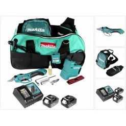 Makita DUP 361 RG Akku Rebschere Astschere 36 V ( 2x 18 V ) + 2x Akku 6,0 Ah + Ladegerät + Tasche 9 Makita DUP 361 RG Akku Rebschere Astschere 36 V ( 2x 18 V ) + 2x Akku 6,0 Ah + Ladegerät + Tasche -MAKITA SHOP 55291829 5
