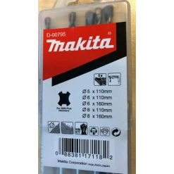 Makita D-00795 Bohrer-Set Für Mauerwerk, 5-teilig, SDS-Plus Standmak 5 X 110, 6 X 110, 6 X 160, 8 X 110, 8 X 160 Mm -MAKITA SHOP 57161927 3