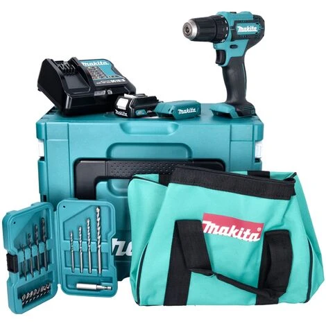 Makita DF 333 DSAX6 Akku Bohrschrauber 12 V 30 Nm + 1x Akku 2,0 Ah + Ladegerät + 17 Tlg. Zubehörset + Kühlbox 4 Makita DF 333 DSAX6 Akku Bohrschrauber 12 V 30 Nm + 1x Akku 2,0 Ah + Ladegerät + 17 Tlg. Zubehörset + Kühlbox – Bild 4
