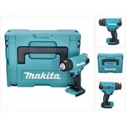 Makita DHG 180 ZJ Akku Heißluftgebläse 18 V 550 °C + Makpac - Ohne Akku, Ohne Ladegerät