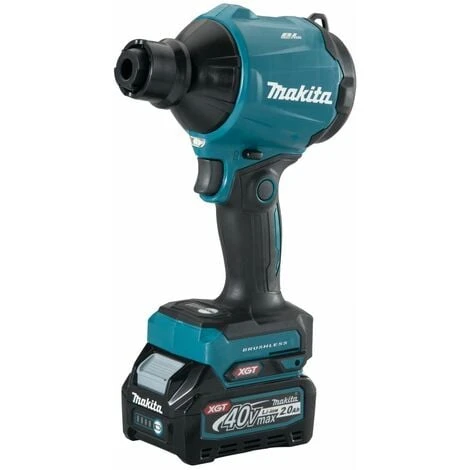 MAKITA Akku-Gebläse 40V Max. / 2,0 Ah, 1 Akku + Ladegerätin Transporttasche | AS001GA102 1 MAKITA Akku-Gebläse 40V Max. / 2,0 Ah, 1 Akku + Ladegerätin Transporttasche | AS001GA102