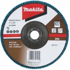MAKITA Fächerschleifscheibe 180mm Z80 | D-63840